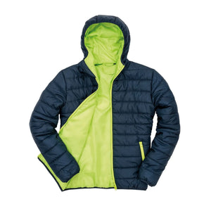 Giacca Soft Padded navy/lime / XS - personalizzabile con logo