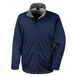 Giacca Softshell blu / XS - personalizzabile con logo
