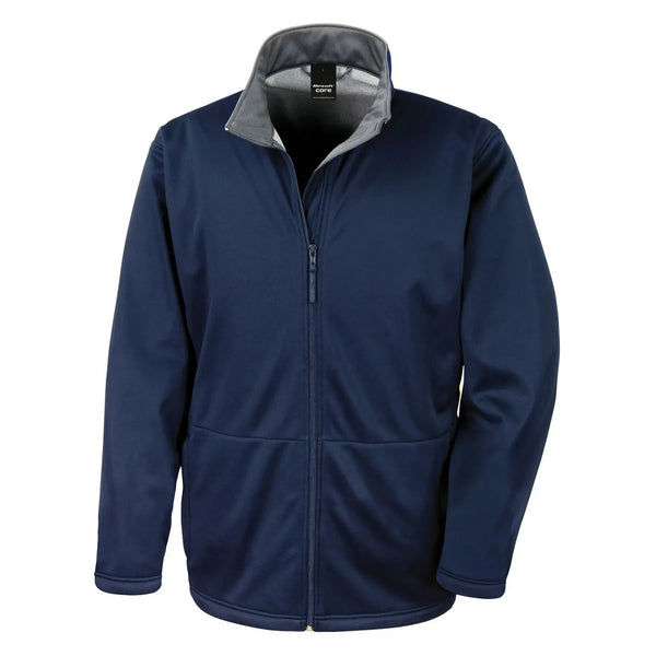 Giacca Softshell blu / XS - personalizzabile con logo
