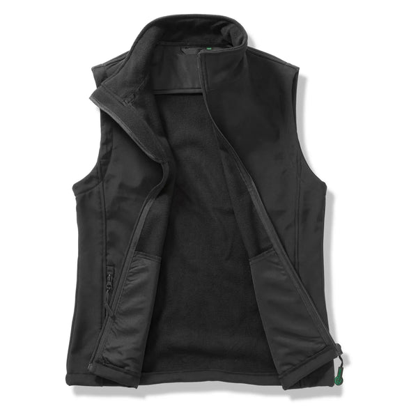 Giacca Softshell Bodywarmer Stampabile nero / S - personalizzabile con logo