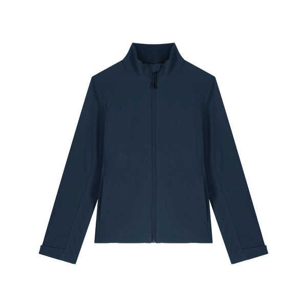 Giacca Softshell Donna Stella Navigator blu navy / XS - personalizzabile con logo