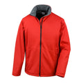 Giacca Softshell rosso / XS - personalizzabile con logo