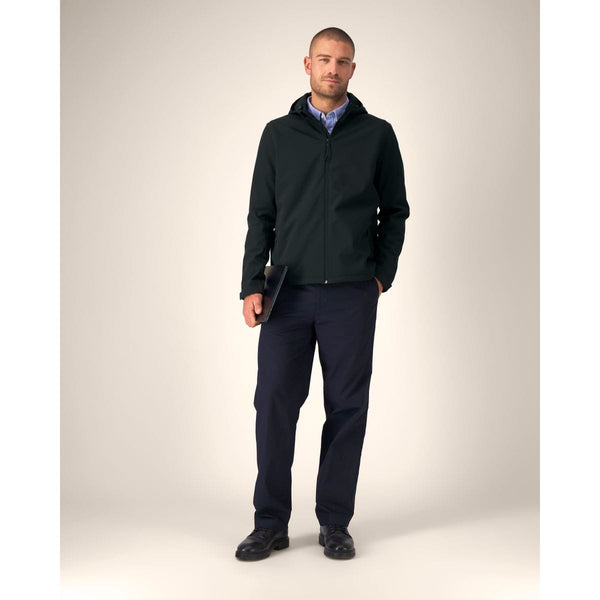 Giacca Softshell Uomo Con Cappuccio Stanley Discoverer - personalizzabile con logo