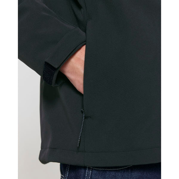 Giacca Softshell Uomo Con Cappuccio Stanley Discoverer - personalizzabile con logo
