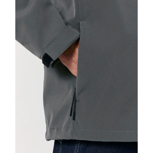 Giacca Softshell Uomo Con Cappuccio Stanley Discoverer - personalizzabile con logo