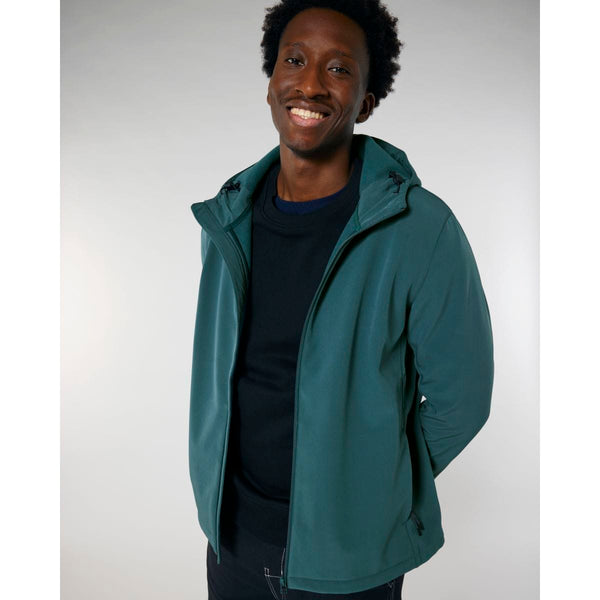 Giacca Softshell Uomo Con Cappuccio Stanley Discoverer - personalizzabile con logo