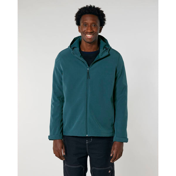Giacca Softshell Uomo Con Cappuccio Stanley Discoverer - personalizzabile con logo
