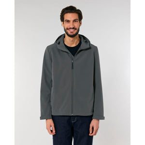 Giacca Softshell Uomo Con Cappuccio Stanley Discoverer - personalizzabile con logo