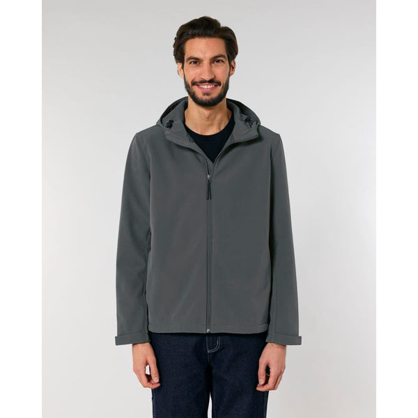Giacca Softshell Uomo Con Cappuccio Stanley Discoverer - personalizzabile con logo