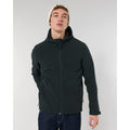 Giacca Softshell Uomo Con Cappuccio Stanley Discoverer nero / S - personalizzabile con logo