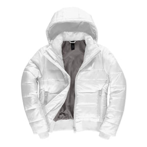 Giacca Superhood Donna bianco / XS - personalizzabile con logo