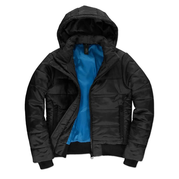 Giacca Superhood Donna nero / XS - personalizzabile con logo