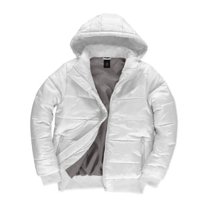 Giacca Superhood Uomo bianco / S - personalizzabile con logo