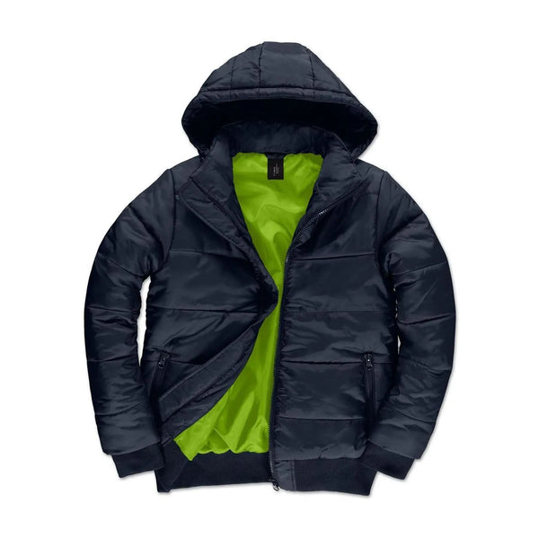 Giacca Superhood Uomo blu / S - personalizzabile con logo