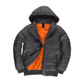 Giacca Superhood Uomo grigio / S - personalizzabile con logo
