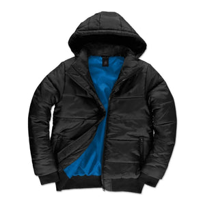 Giacca Superhood Uomo nero / S - personalizzabile con logo