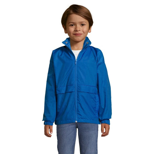 Giacca Surf Kids Windbreaker 210G royal / 5XL - personalizzabile con logo