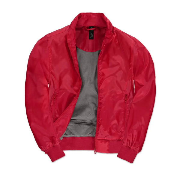 Giacca Trooper Donna rosso / XS - personalizzabile con logo