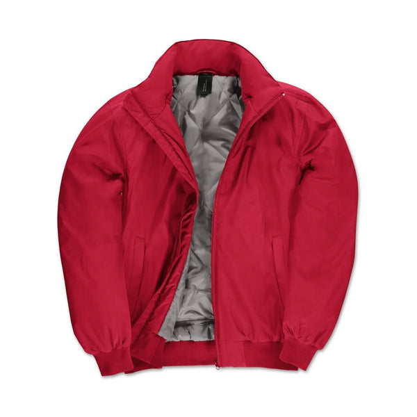 Giacca Trooper Uomo rosso / S - personalizzabile con logo