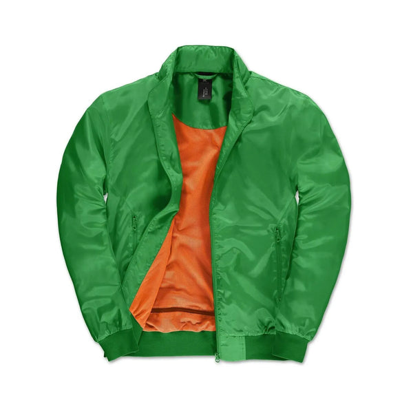 Giacca Trooper Uomo verde / S - personalizzabile con logo