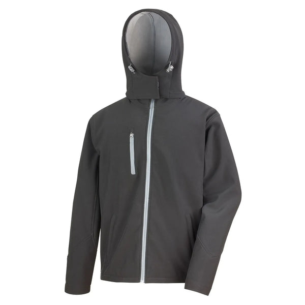 Giacca Tx Performance  Softshell nero / S - personalizzabile con logo