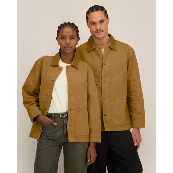 Giacca Unisex In Tela Di Cotone Chore Jacket - personalizzabile con logo