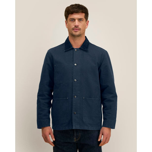 Giacca Unisex In Tela Di Cotone Chore Jacket - personalizzabile con logo