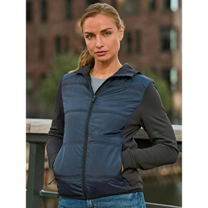 Giacca Womens' Hybrid-Stretch Hooded - personalizzabile con logo
