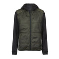 Giacca Womens' Hybrid-Stretch Hooded verde / S - personalizzabile con logo
