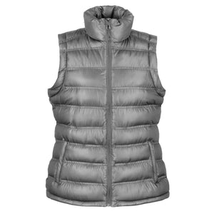 Giacca Womens Ice Bird Padded Gilet grigio / XS - personalizzabile con logo