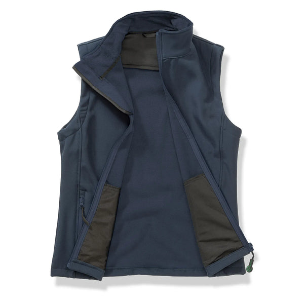 Giacca Womens Printable Softshell Bodywarmer blu / XS - personalizzabile con logo
