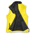Giacca Womens Printable Softshell Bodywarmer giallo / XS - personalizzabile con logo