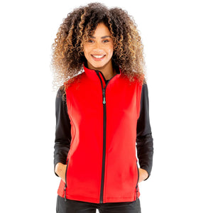 Giacca Womens Printable Softshell Bodywarmer - personalizzabile con logo