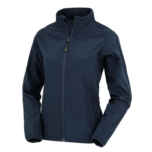 Giacca Womens Recycled 2 Layer Printable Softshell blu / XS - personalizzabile con logo