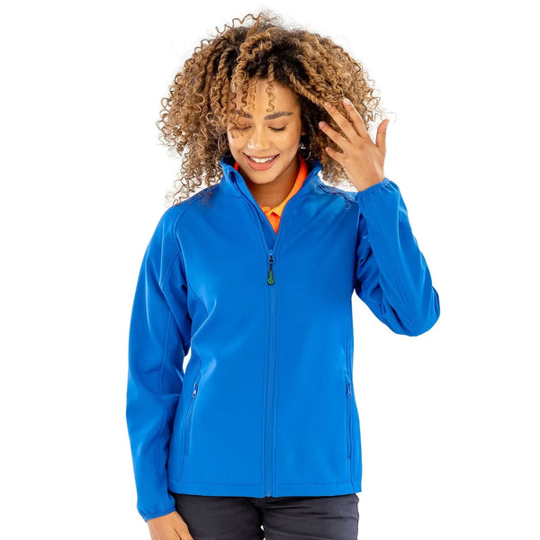 Giacca Womens Recycled 2 Layer Printable Softshell - personalizzabile con logo