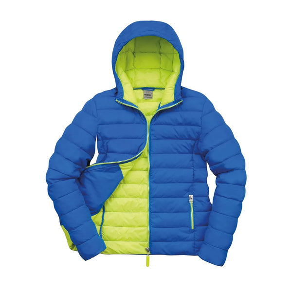 Giacca Womens Snow Bird ocean blue/lime punch / XS - personalizzabile con logo