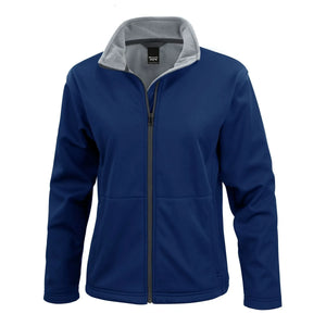 Giacca Womens Softshell blu / XS - personalizzabile con logo