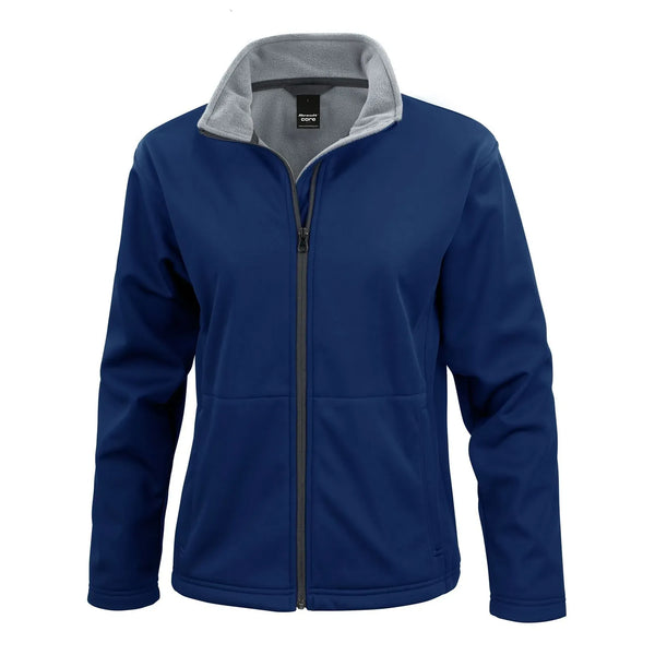 Giacca Womens Softshell blu / XS - personalizzabile con logo