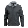 Giacca Womens Softshell nero / XS - personalizzabile con logo