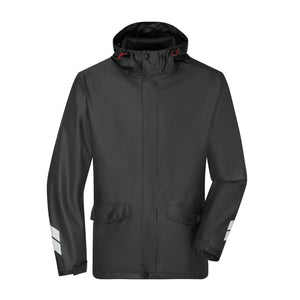 Giacca Worker Rain nero / XS - personalizzabile con logo