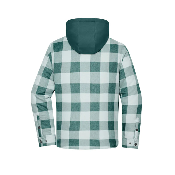 Giacca Workwear Check Shirt - personalizzabile con logo