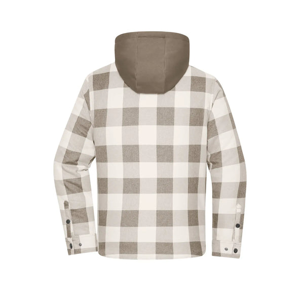 Giacca Workwear Check Shirt - personalizzabile con logo