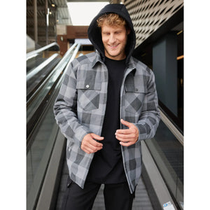 Giacca Workwear Check Shirt - personalizzabile con logo