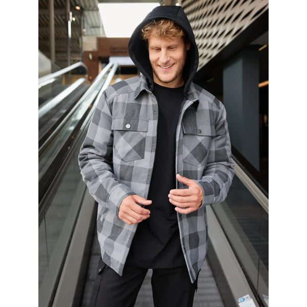 Giacca Workwear Check Shirt - personalizzabile con logo