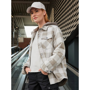 Giacca Workwear Check Shirt - personalizzabile con logo