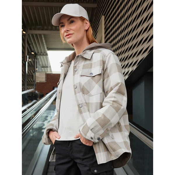 Giacca Workwear Check Shirt - personalizzabile con logo
