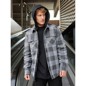 Giacca Workwear Check Shirt - personalizzabile con logo