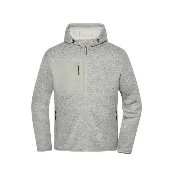 Giacca Workwear Knitted grigio / XS - personalizzabile con logo