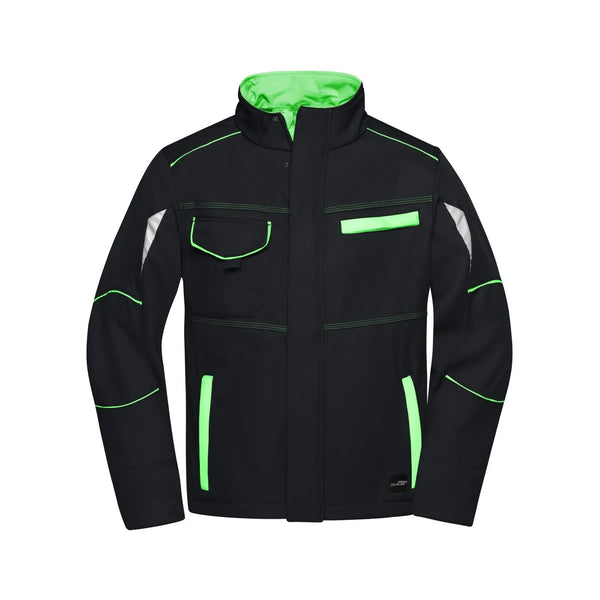Giacca Workwear Softshell - Color nero / XS - personalizzabile con logo
