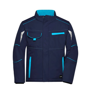 Giacca Workwear Softshell Padded - Color blu / XS - personalizzabile con logo